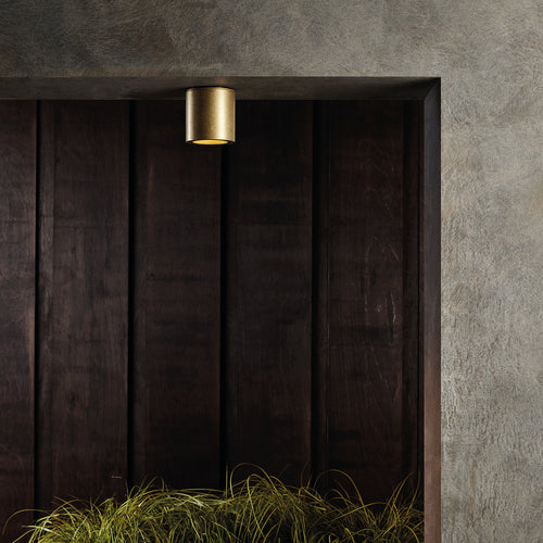 Kos Round Brass