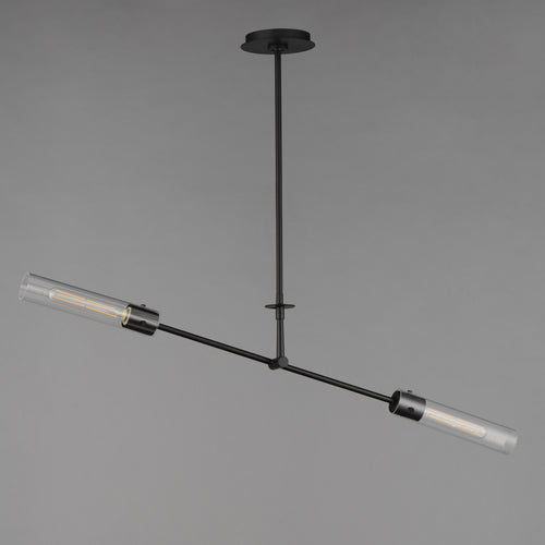 Equilibrium 2 Light Pendant Black