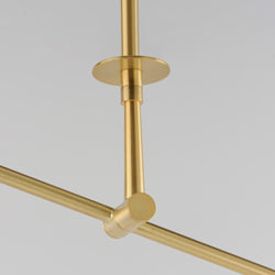 Equilibrium 2 Light Pendant Gold