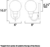 Bauhaus 1-Light Wall Sconce