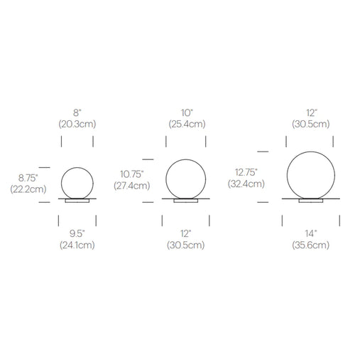 Bola Sphere Table 10