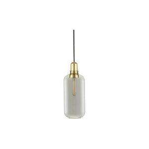 Amp Lamp Large Smoke/Brass