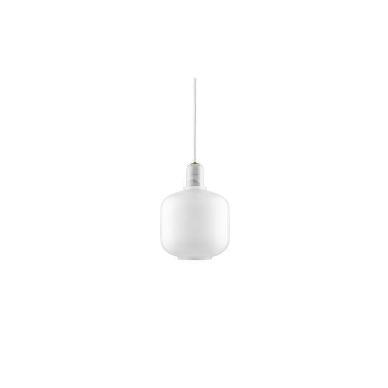 Amp Lamp Small White/White