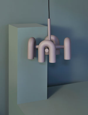 Cirkus Small Chandelier Grey