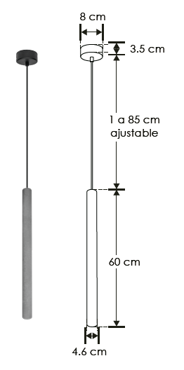 Concrete Tube Led