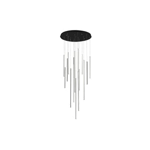 Chute Chandelier Large Black