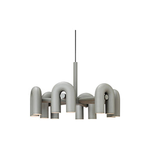 Cirkus Large Chandelier Grey