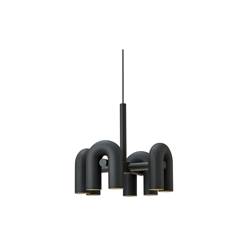 Cirkus Small Chandelier Charcoal