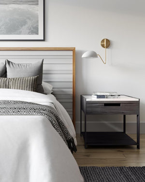 Jane Task Sconce White