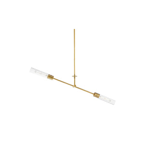 Equilibrium 2 Light Pendant Gold