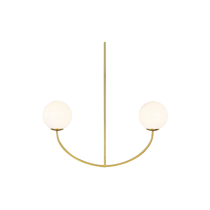 Galassia Two Light Linear Chandelier