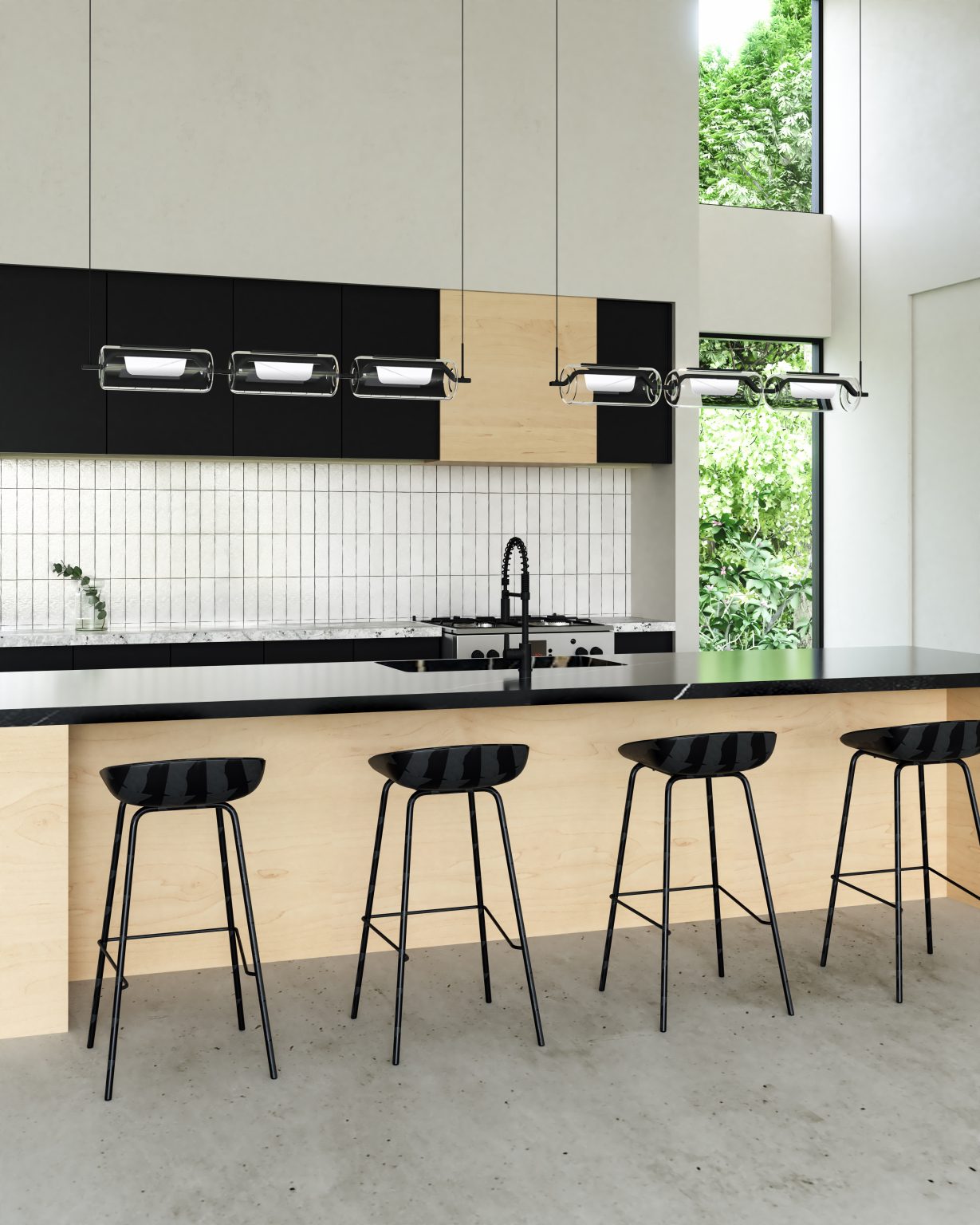 Hilo Linear Black