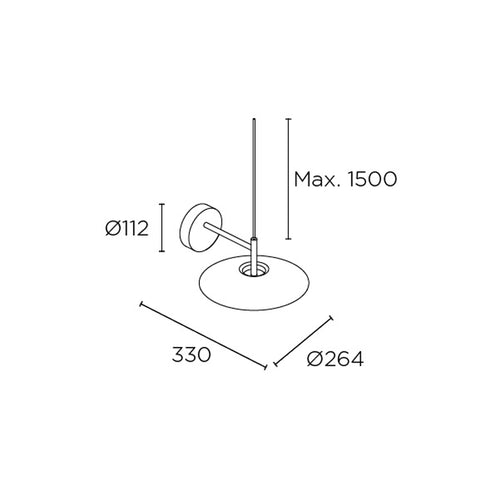 H Wall Fixture