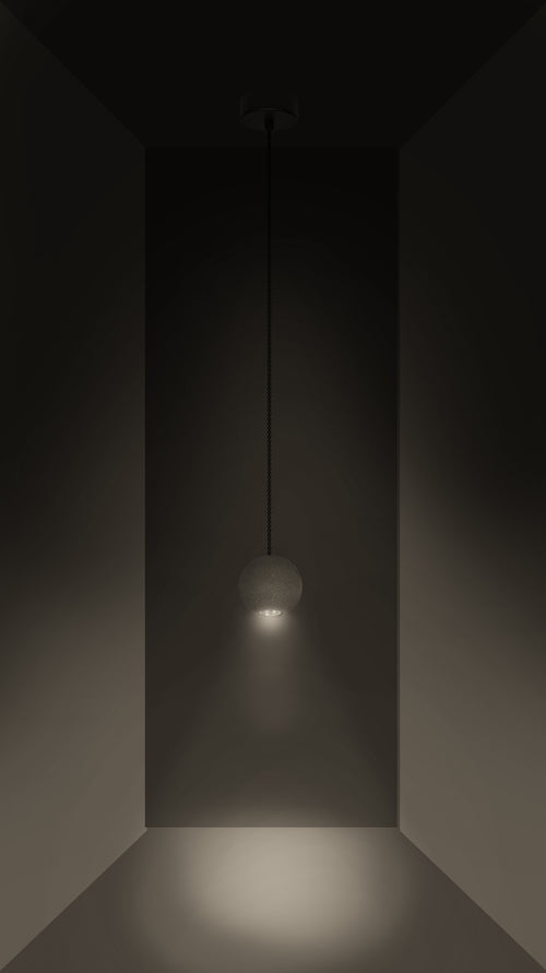 Concrete Sphere Led