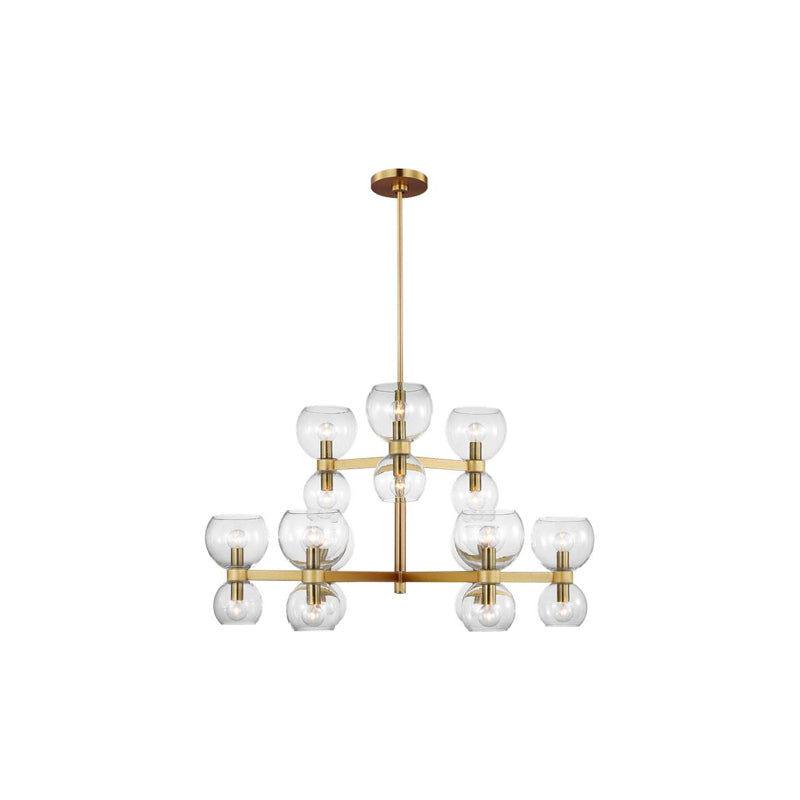 Londyn Medium Chandelier Clear Glass