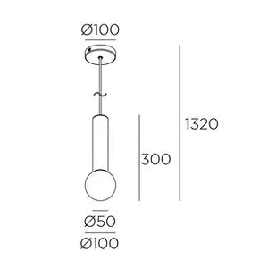 Mist Pendant Chrome