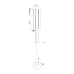 Motif Large Chandelier