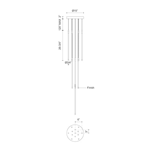 Motif Large Chandelier