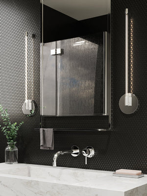 Motif L Wall Black