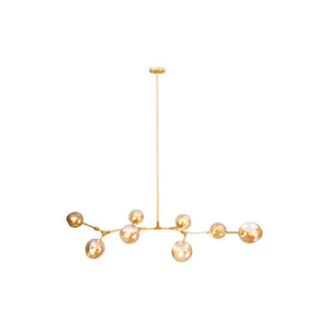 Sakura 8 Luces Dorado
