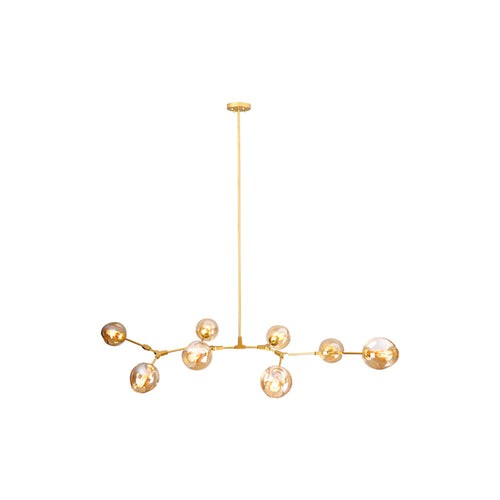 Sakura 8 Luces Dorado