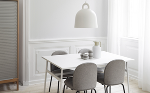 Bell Pendant Large White