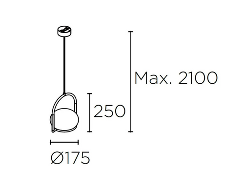 Coco Single Pendant
