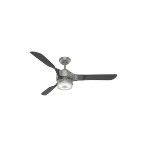 Ventilador de Techo Apache con Luz 54 Pulgadas Plateado Mate