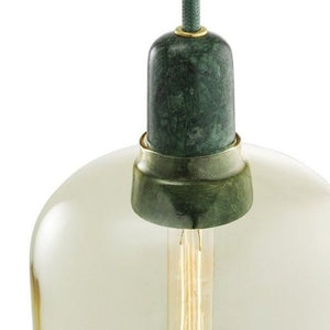 Amp Lamp Small Gold/Green