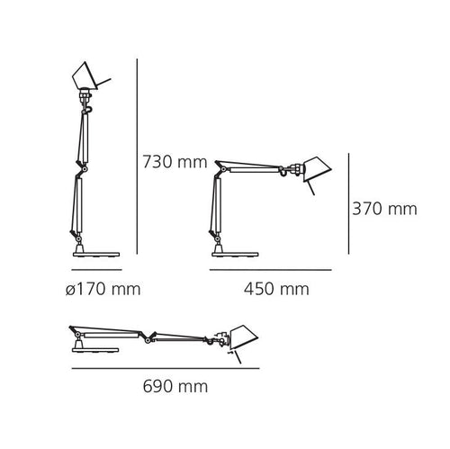 Tolomeo Micro Negro